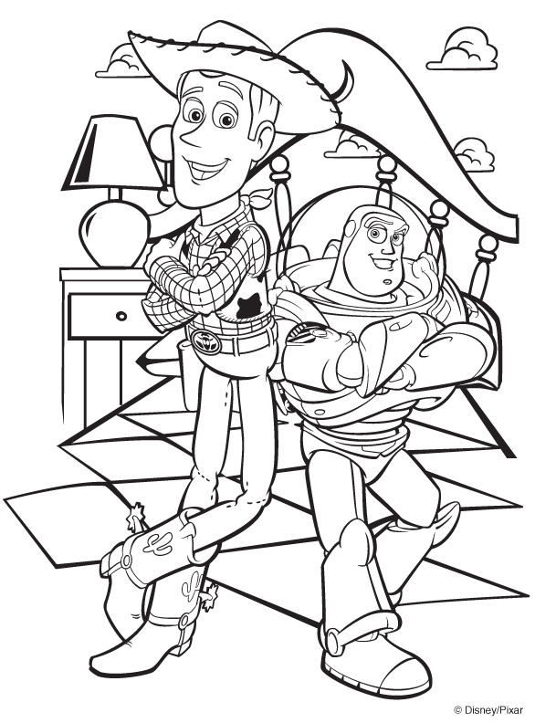 Toy Story kolorowanki